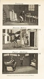 Sudbury: Trades in Regency England: Turnery, broom-maker and