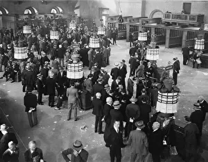 Investments: Trading floor of the stock exchange