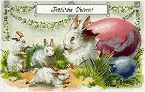 Kitschy: tradition / folklore, Germany, Bavaria, postcard
