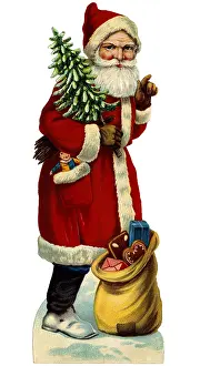 Gingerbread: tradition / folklore, Germany, Santa Claus, circa
