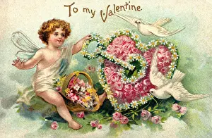 Kitschy: tradition / folklore, USA, Valentine greetings