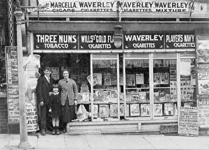 Tobacconist: A traditional british corner shop