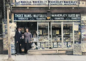 Tobacconist: A traditional british corner shop