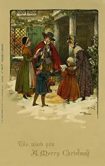 Carollers: Traditional carol singers