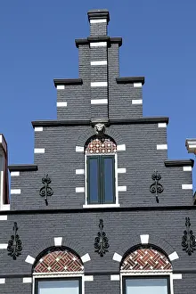 Haarlem: Traditional house in Haarlem, The Netherlands