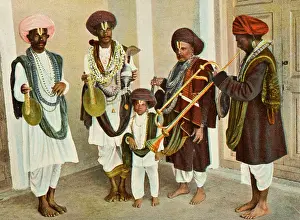 Gongs: Traditional Indian band