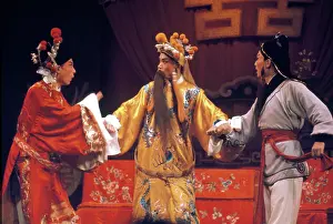 Hangzhou: Traditional opera performers, Hangchow, China