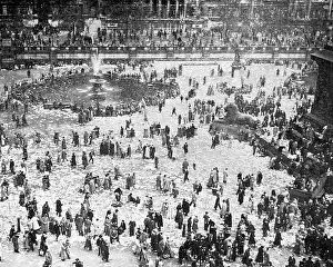 Littered: Trafalgar Square after the 1937 Coronation