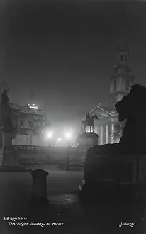 Shrouded: Trafalgar Square at Night