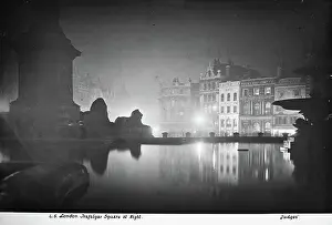 Shrouded: Trafalgar Square at Night
