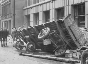 Paving: Traffic accident, 1932