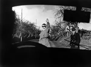 Windscreen: Traffic control 1940s Germany