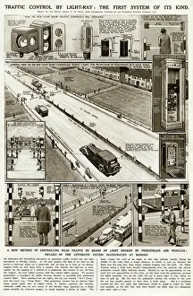 Morden: Traffic control for pedestrian crossings, by G. H. Davis