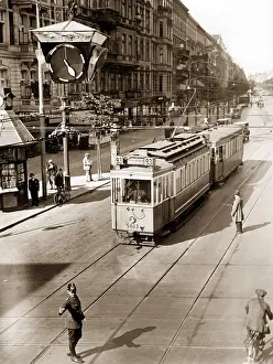 Respectively: Traffic light in Berlin-Charlottenburg 1931