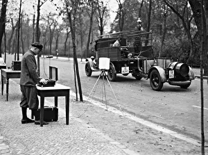 Noise: Traffic noise measurement, 1934