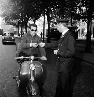 Piazzale: Traffic police regulating traffic in