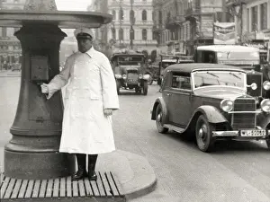 Regulating: Traffic policeman