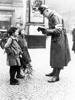 Jokes: Traffic policeman with children in Berlin