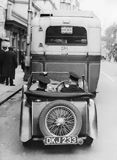 Chatham: Traffic strike in Kent, 1937