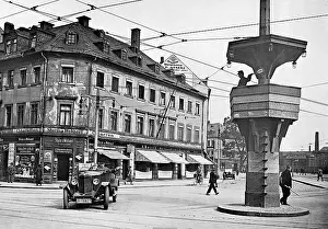 Directs: Traffic tower in Chemnitz, 1926