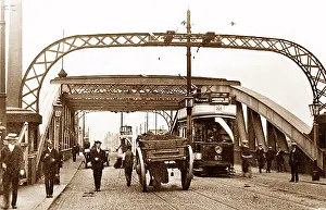 Trafford: Trafford Swing Bridge early 1900s