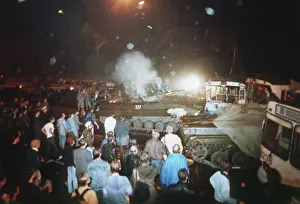 Tragic: Tragic developments of 1991 August putsch in Moscow