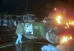 Tragic: Tragic developments of 1991 August putsch in Moscow