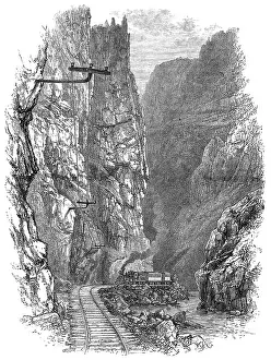 Arkansas: Train in Arkansas Canyon