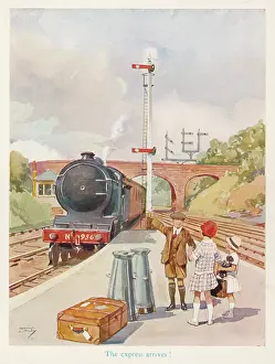 Noticed: THE TRAIN ARRIVES