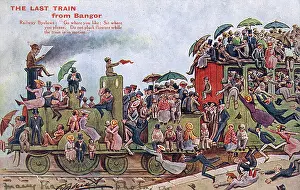 Overcrowding: The Last train from Bangor, Northern Ireland
