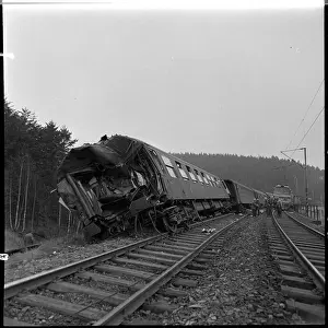 Pannonia: Train collision - accident - trains - large railway