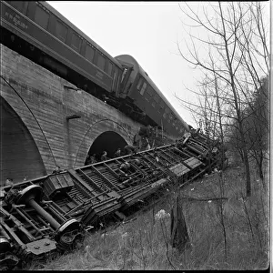 Pannonia: Train collision - accident - trains - large railway