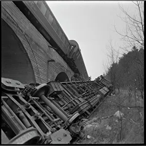 Pannonia: Train collision - accident - trains - large railway