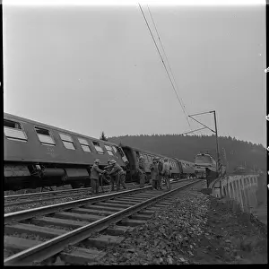 Pannonia: Train collision - accident - trains - large railway