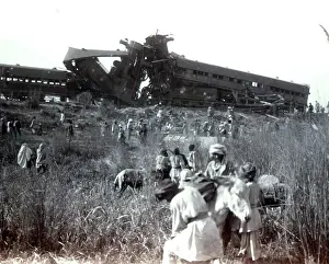 Helmand: Train crash in Helmand Province, Afghanistan