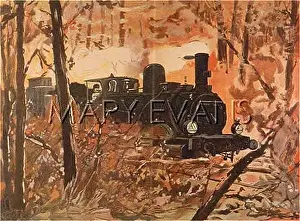 Landes: TRAIN IN FOREST FIRE