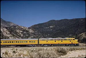 Cajon: Train - Freight - Railroad - Transportation