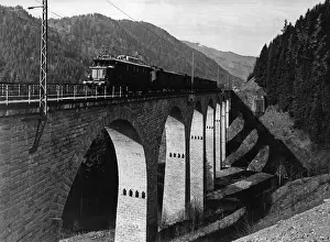 Electrified: Train in Germany, 1936
