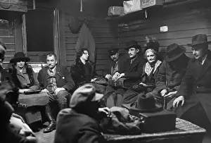 Compartment: Train journey, around the 1920s