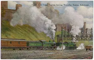 Hauled: Train Leaves Edinburgh