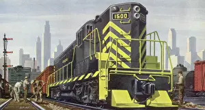 Treks: Train Leaving City