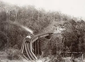 Queensland: Train, Main Range South and West railway, Queensland