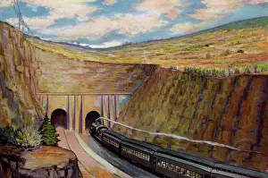 Raton: Train in Raton Tunnel