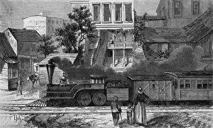 Burlington: TRAIN IN TOWN