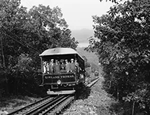 Holyoke: Train - Transportation - Mountain - People