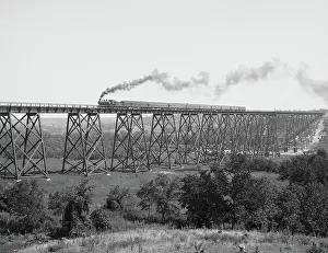 Moines: Train - Transportation - Railroad