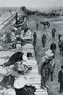 Pancho: Train with wounded revolutionary fighters during