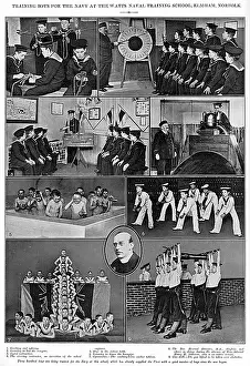 Knotting: Training boys for the navy, WW1
