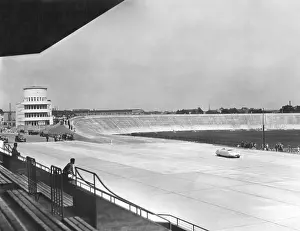 Avus: Training drives on the Avus in Berlin, 1937