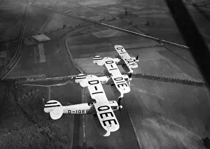 Partly: Training flight of the Jagdgeschwader Richthofen